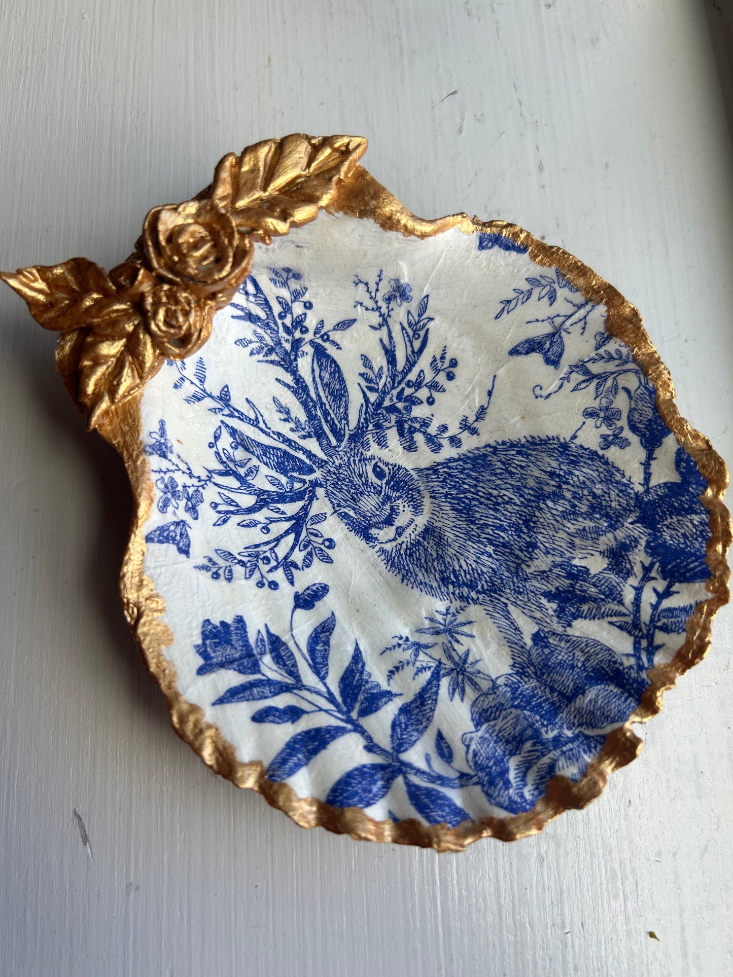 Bunny Meadow Scallop Shell 2