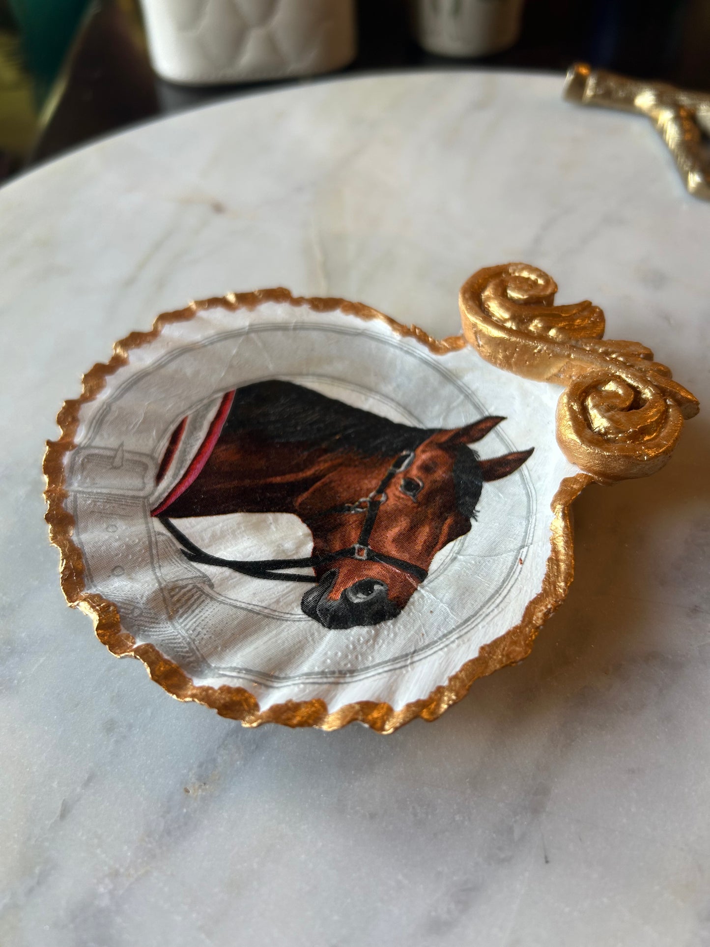 Proud Stallion Scallop Shell 1