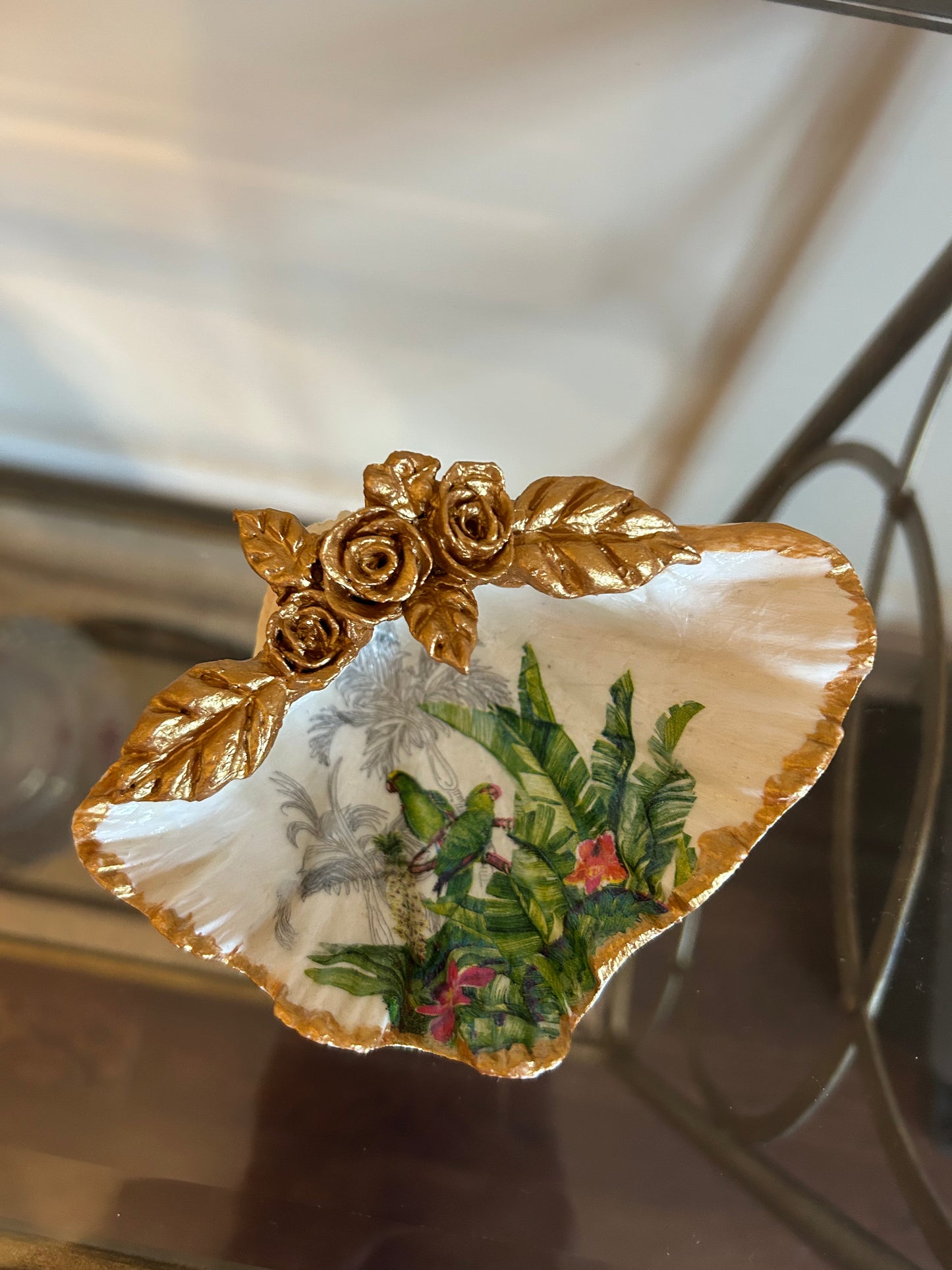 Tropical Parrot Rose