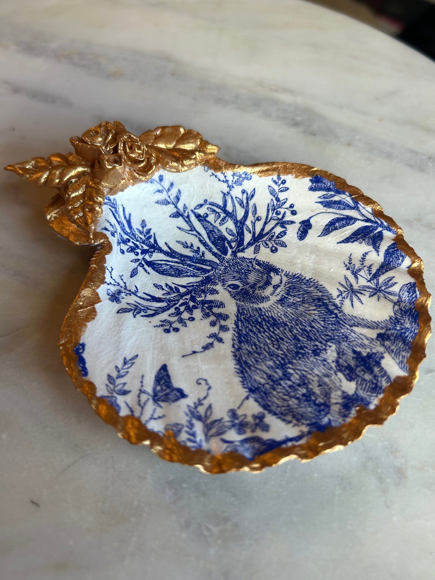 Bunny Meadow Scallop Shell 1