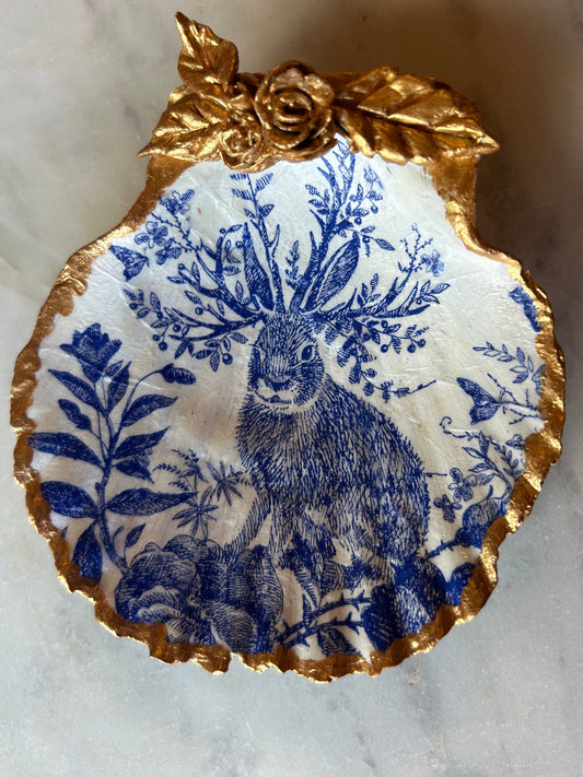 Bunny Meadow Scallop Shell 2