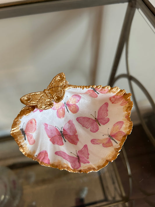 Pink Butterfly Gilt