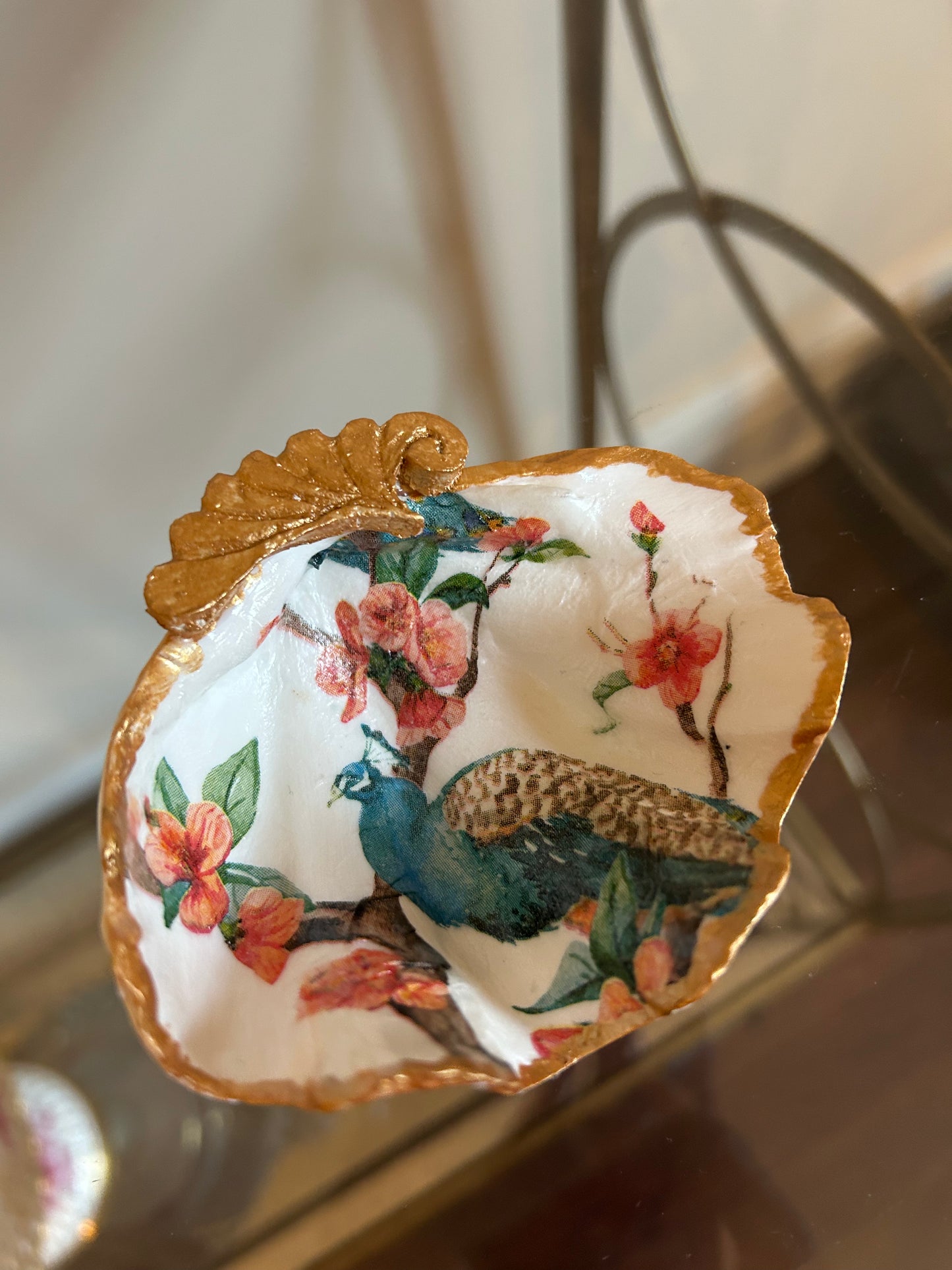 Gilded Peacock Bloom