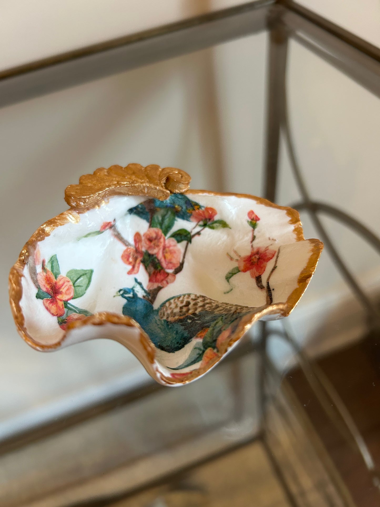 Gilded Peacock Bloom