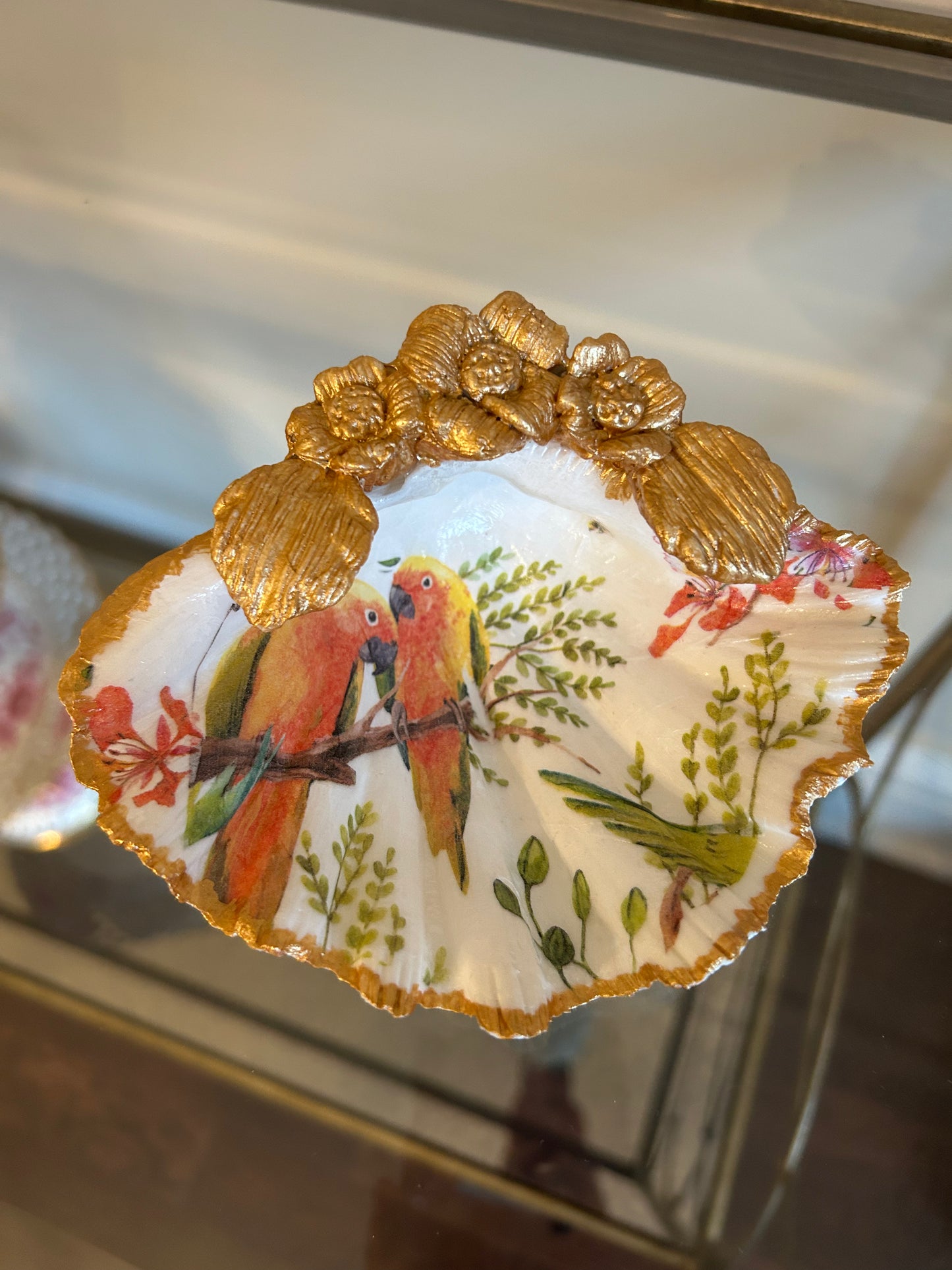 Tropical Parrot Blossom