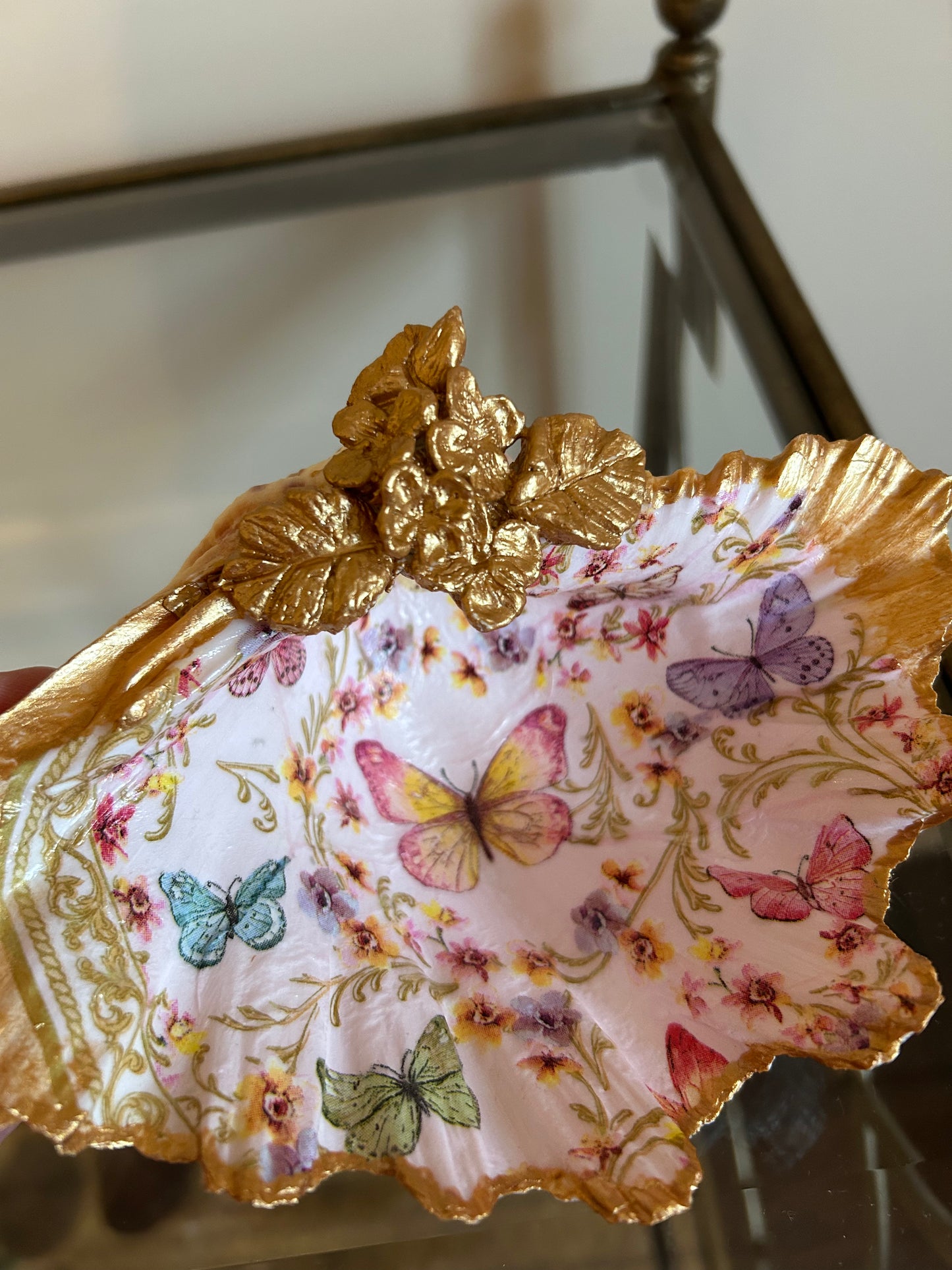 Pink Meadow Butterfly